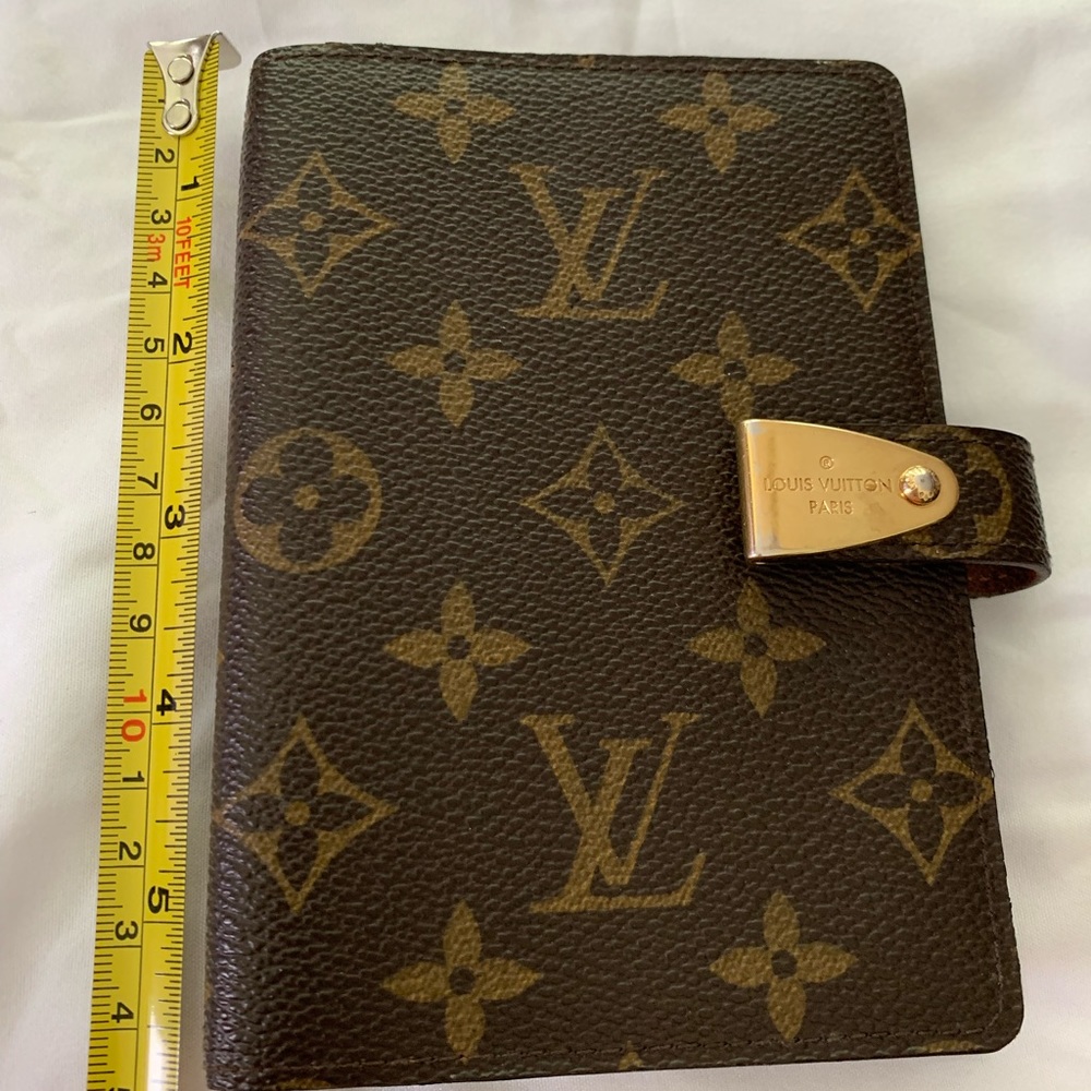 Louis Vuitton PM Monogram Agenda Address Book Planner Wallet Partensire